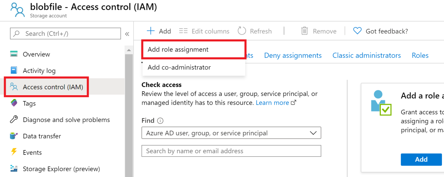 Azure files azure ad domain service 